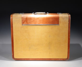 Vintage 1967 Wheary Large Luggage Suitcase