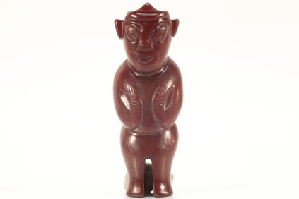 Jade Carved Character Ornament