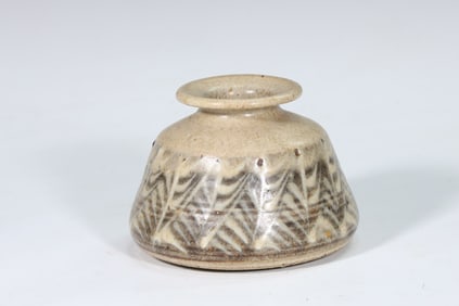 Pottery Art Small Pot Signed Marguerite Rost