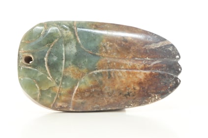 Jade Carved Cicada Shape Ornament