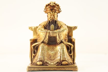 Gilt Bronze Buddha Figure