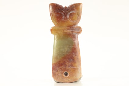 Jade Carved Character Ornament
