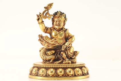 Gilt Bronze Buddha Figure