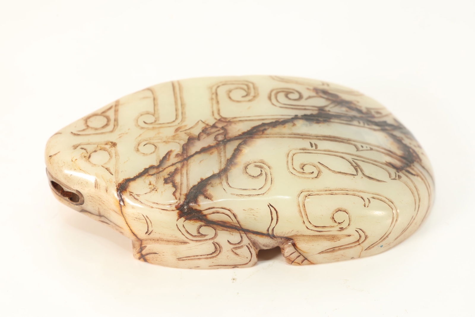 Jade Carved Beast Shape Ornament (1 of 7)
