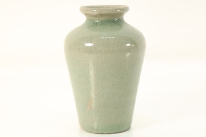 Light Grey Glazed Porcelain Vase