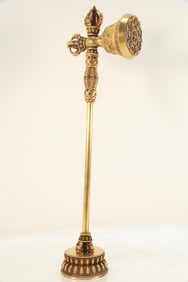 Gilt Bronze Vajra Figure