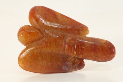 Hongshan Jade Carved Bird Shape Ornament