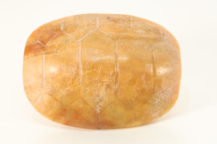 Hongshan Jade Carved Turtle Shell Shape Ornament