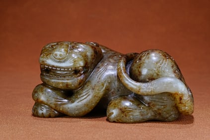 Jade Tiger Figure