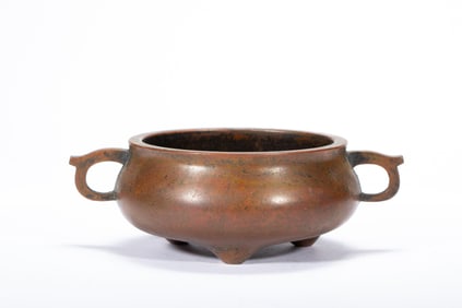 Bronze Double Ears Incense Burner