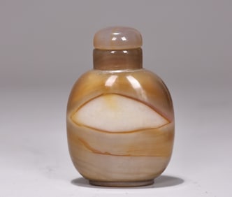 Chinese Agate Snuff Bottle