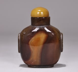 Chinese Agate Snuff Bottle