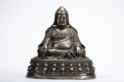 Silver Guru Figure
