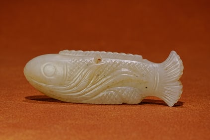 Jade Fish Figure