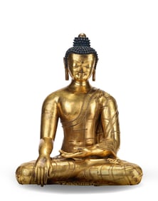 Gilt Bronze Buddha Figure
