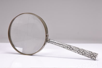 Magnifying Glass Sterling Silver Handle