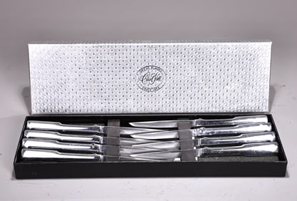Carvel Hall Steak Knifes Set 8 Stainless Steel Since 1895