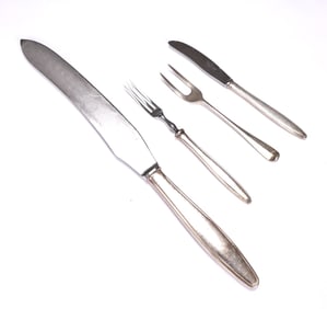 Collection Of Sterling Silver Handle Table Flatware