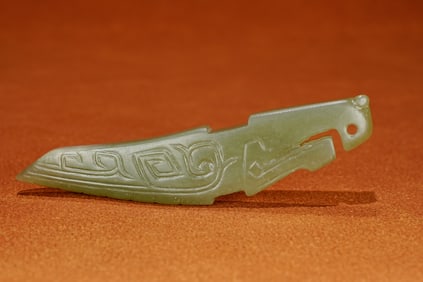 Jade Praying Mantis Ornament