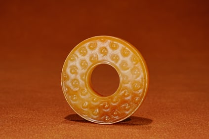 Jade Bi Pendant