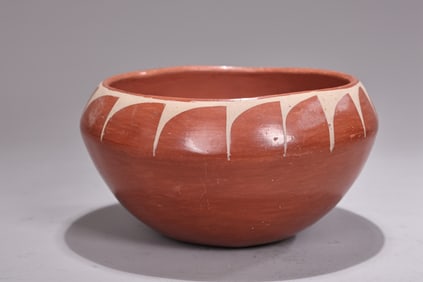 Native American Santa Clara Pottery Bowl