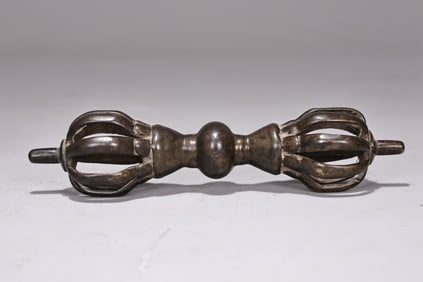 Tibetan Bronze Buddhism Vajra Pestle