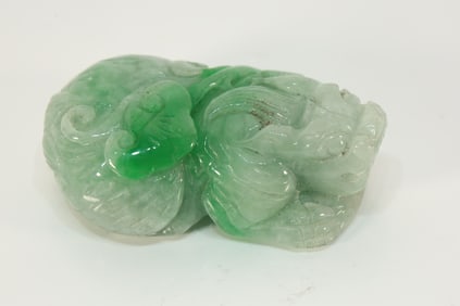 Jadeite Carved Beast Shape Ornament