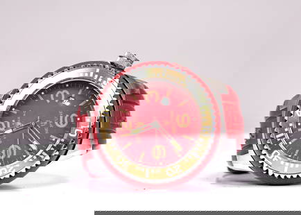 Swiss Legend Neptune Red Camouflage Red Silicone Watch In Box: Swiss Legend Neptune Red Camouflage Red Silicone Watch In Box (5.5 x 1.6 cm)