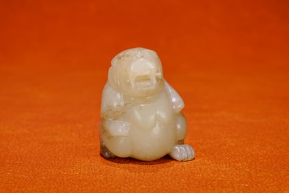Jade Bear Ornament
