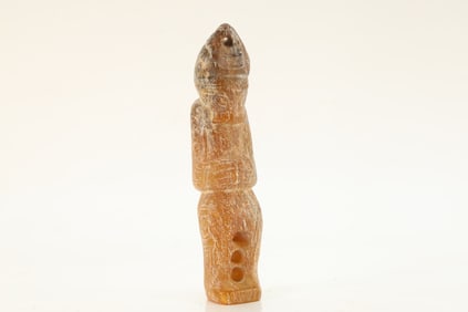Jade Carved Character Shape Ornament