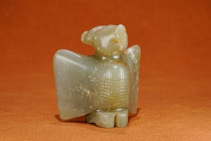 Jade Eagle Ornament