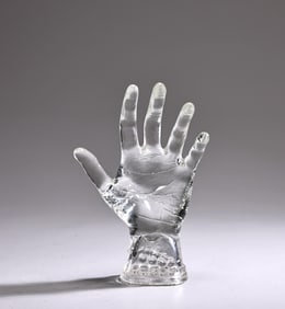 Glass Hand Ornament