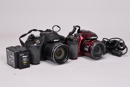 Nikon Coolpix P610 With 60x Wide Optical And Nikon Coolpix P500 with 36x Wide Optical