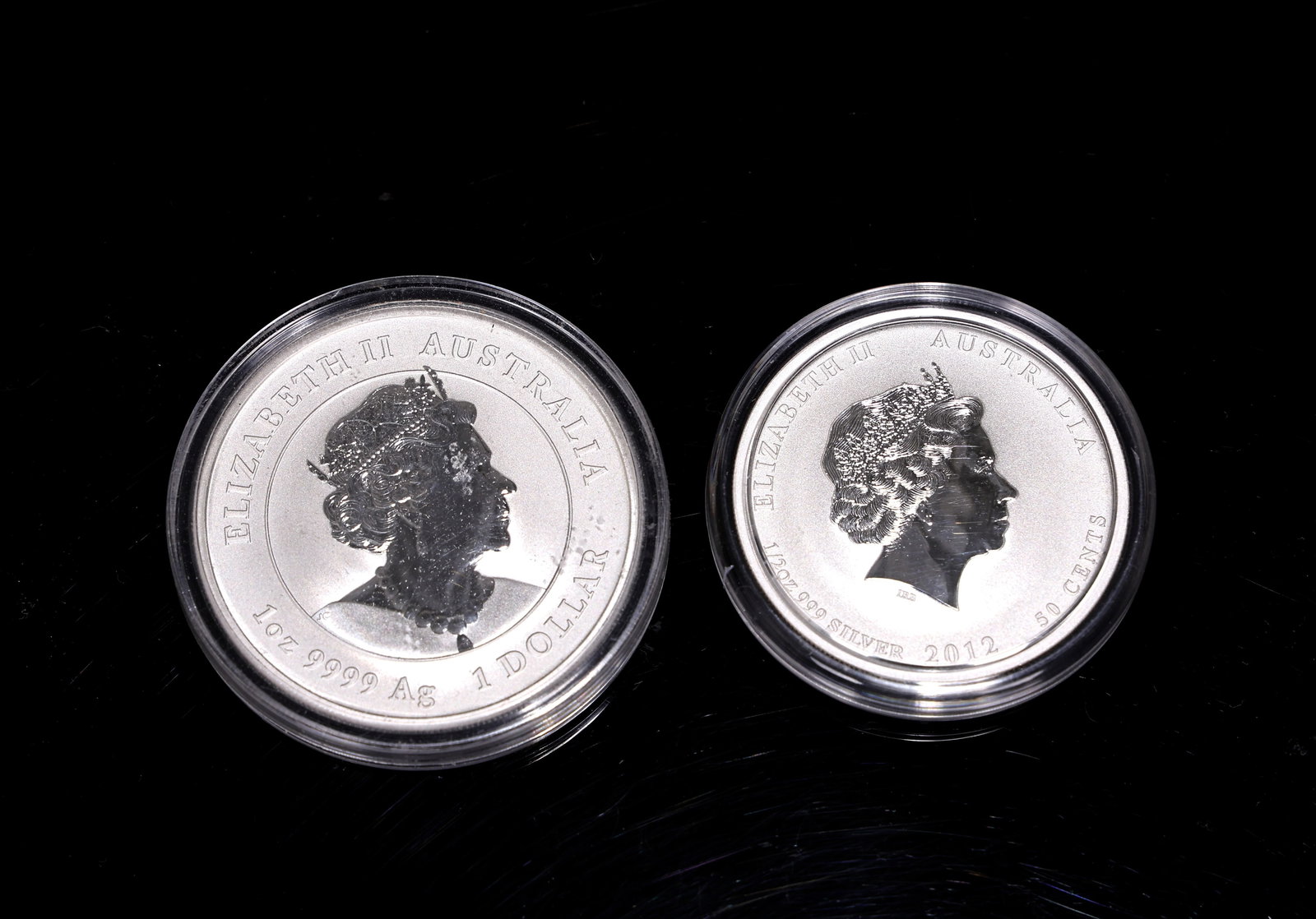 2023 Silver Lunar Year Of Rabbit And 2012 Year Of Dragon In Capsule (1 of 5)