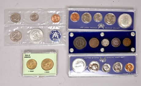 Collection Of US Special Mint Coins Sets