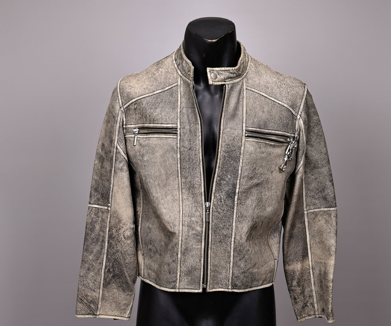 Jimmy Au Leather Men Jacket Size S (1 of 6)