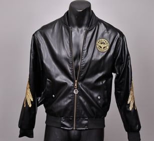 GXP Eagle Wings Bomber Men Black Jacket Size M