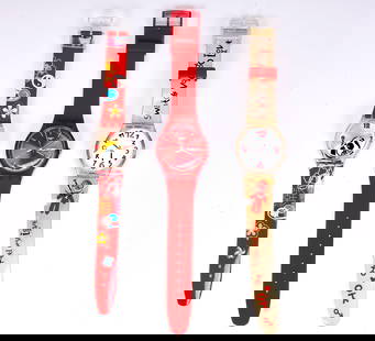 Collection Swatch Watches: Collection Swatch Watches (About 3.5 x 0.8 cm more or less)