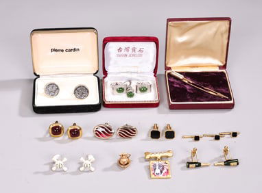 Vintage Men's Cufflinks And Accessories