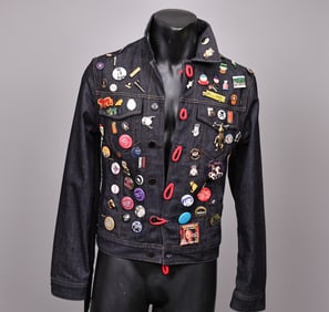 Guess Rex Embellished Denim Men Jacket Size XS