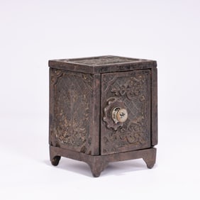 Vintage Cast Iron Kenton Saving Deposit Still Bank