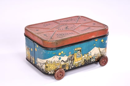 Vintage Supreme Biscuit The Great Animal Show Tin