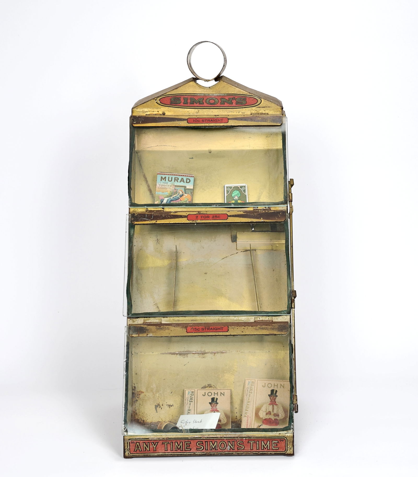 Vintage Simon & Sons Cigars Products Display Metal Case (1 of 7)