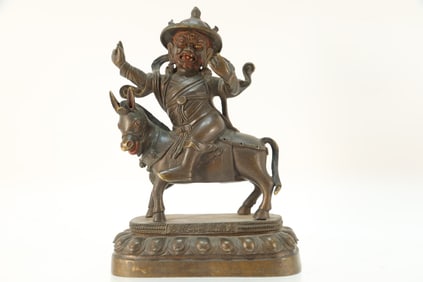 Bronze Guardian Figure