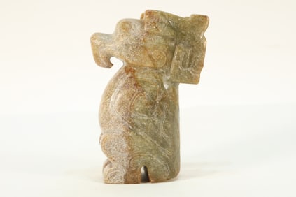 Jade Carved Beast Shape Ornament