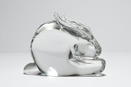 Kristaluxus Clear Crystal Rabbit Figurine