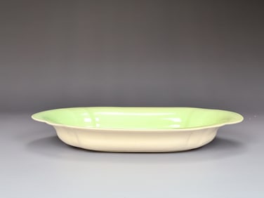 Ernest A. Batchelder Two Tone Platter Pottery  (1875-1957)