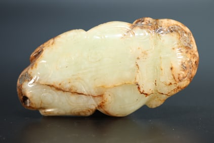 Jade Carved Beast Shape Ornament