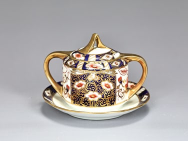 Noritake Morimura Imari Porcelain Sugar Bowl