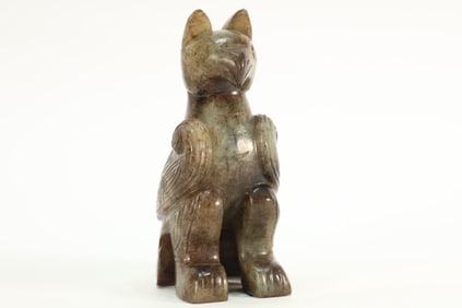 Jade Carved Bird Shape Ornament